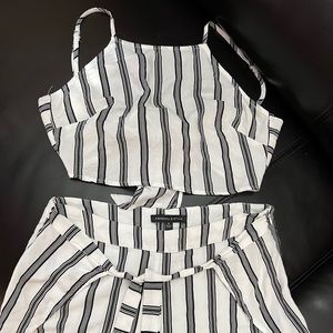 Two piece short set